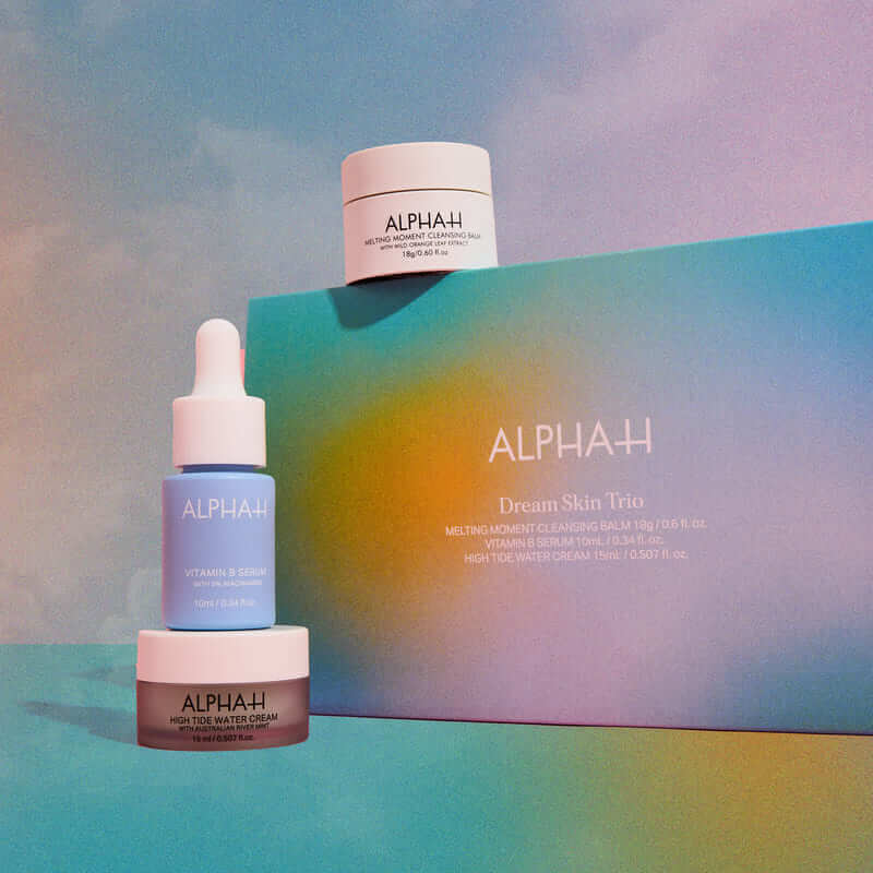 Alpha H Dream Skin Trio Gift Set - Hydrating Skincare Set with AHA for Glowing Skin | Perfect for Nighttime Routine & Anti-Aging Care