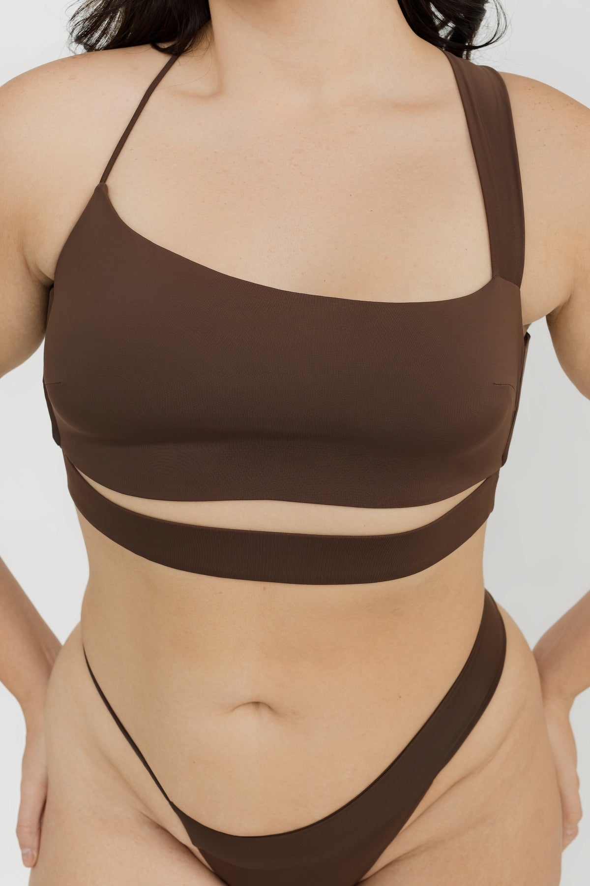 Rayne Top Women's Chocolate Brown Casual Blouse - Perfect for Office, Date Night & Everyday Wear