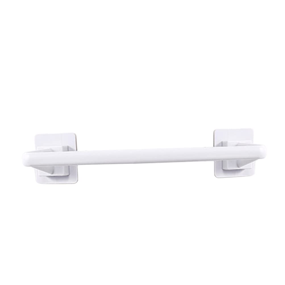 2-Pack No Punch Towel Rack - Rustproof Stainless Steel Bathroom Towel Bar Holder for Kitchen, Bathroom & Laundry Room - Easy Installation, Space Saving Design