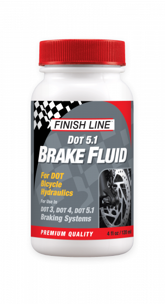 High-Performance DOT 5.1 Brake Fluid - 4oz Bottle for Motorcycles, Cars & Trucks - Ideal for High-Temperature Braking Systems & Racing Applications