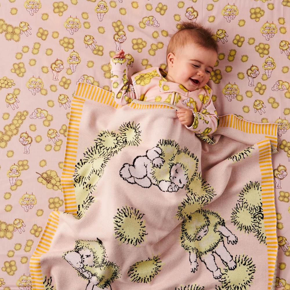 Wattle Dance Pink Organic Zip Romper - Soft Baby Jumpsuit for Boys & Girls | Perfect for Playtime, Outings & Photo Shoots