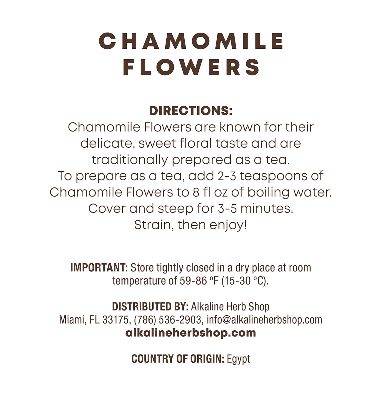 Organic Chamomile Flowers for Tea - Premium Dried Chamomile Herbs for Relaxation & Sleep Aid, USDA Certified, Perfect for Herbal Tea, Aromatherapy & DIY Skincare