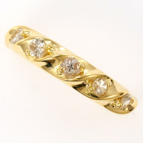 18K Yellow Gold Diamond Ring for Women - Elegant Solitaire Engagement & Wedding Band - Perfect for Proposals, Anniversaries, and Special Occasions