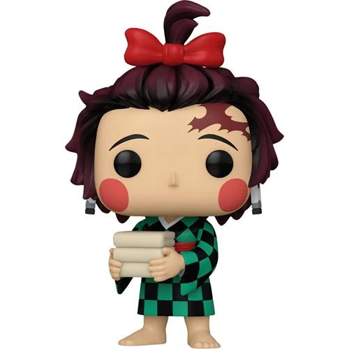 Demon Slayer Tanjiro Kamado Kimono Pop! Vinyl Figure - Anime Collectible for Fans, Home Decor & Gift Idea [1530]
