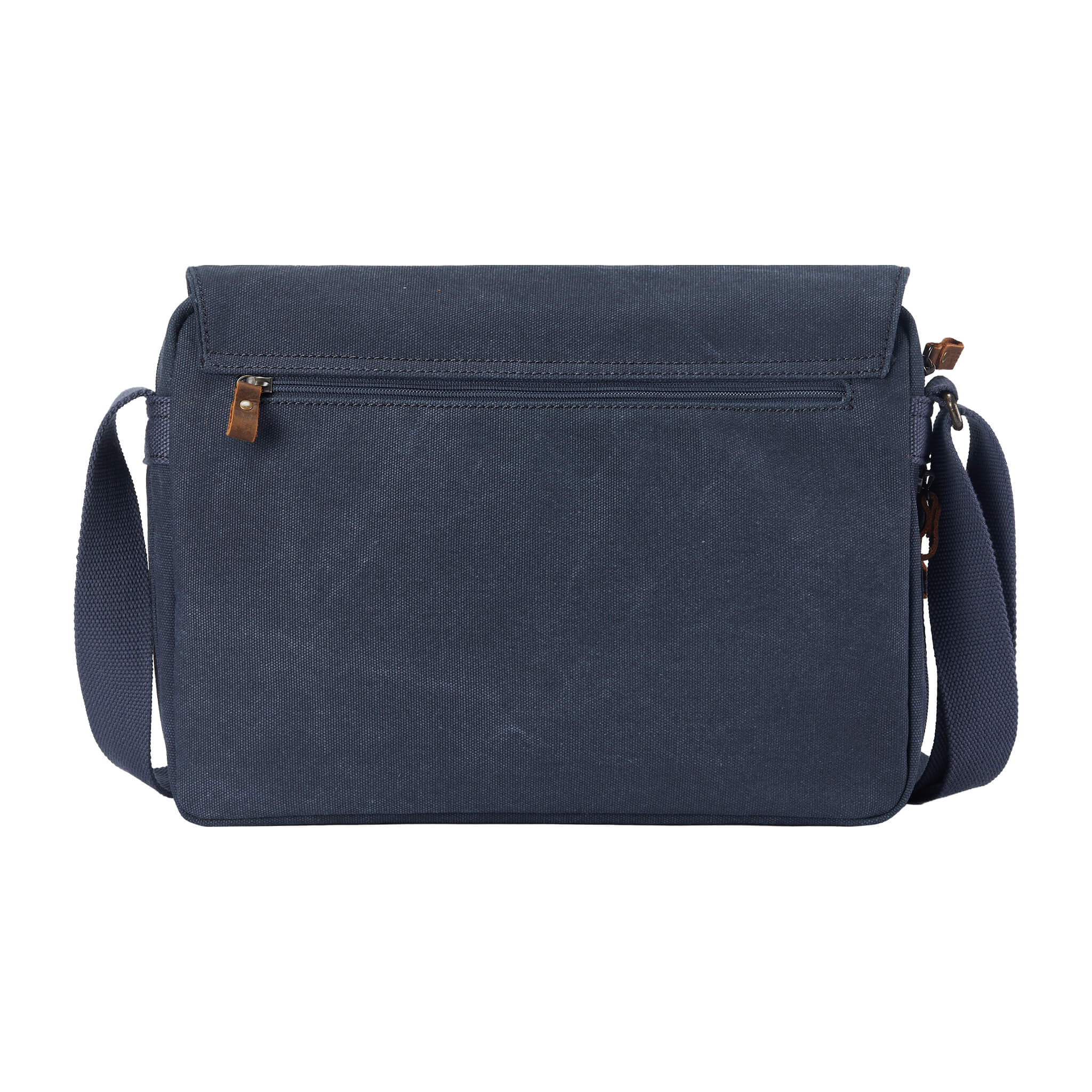 TRP0241 Troop London Classic Canvas Messenger Bag - Stylish & Durable Crossbody Bag for Men & Women - Perfect for Work, Travel & Everyday Use