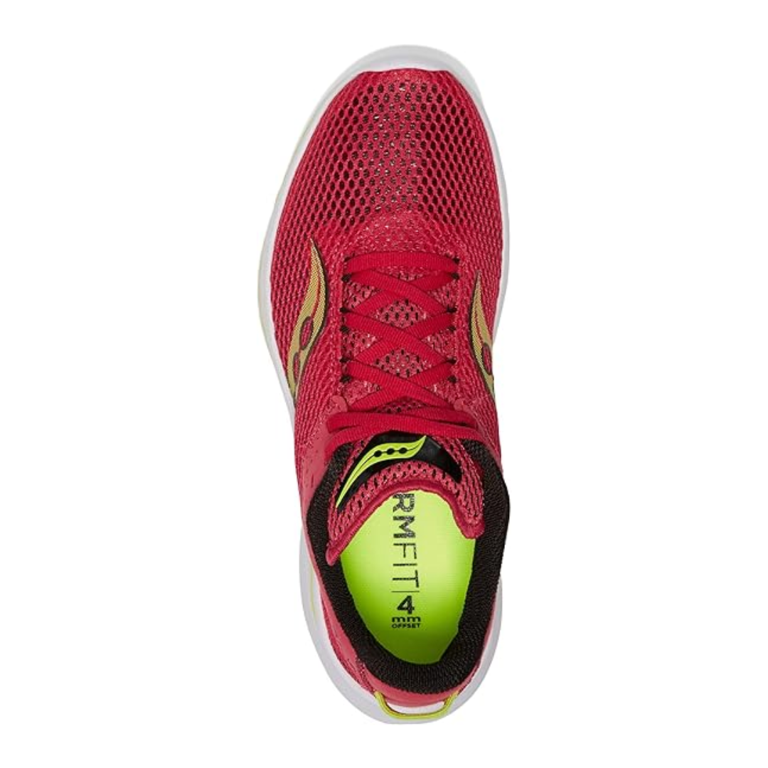 ASICS Women's Kinvara 14 Running Shoes - Red Rose (Regular Width) | Lightweight & Cushioned for Road Running, Training & Gym Workouts