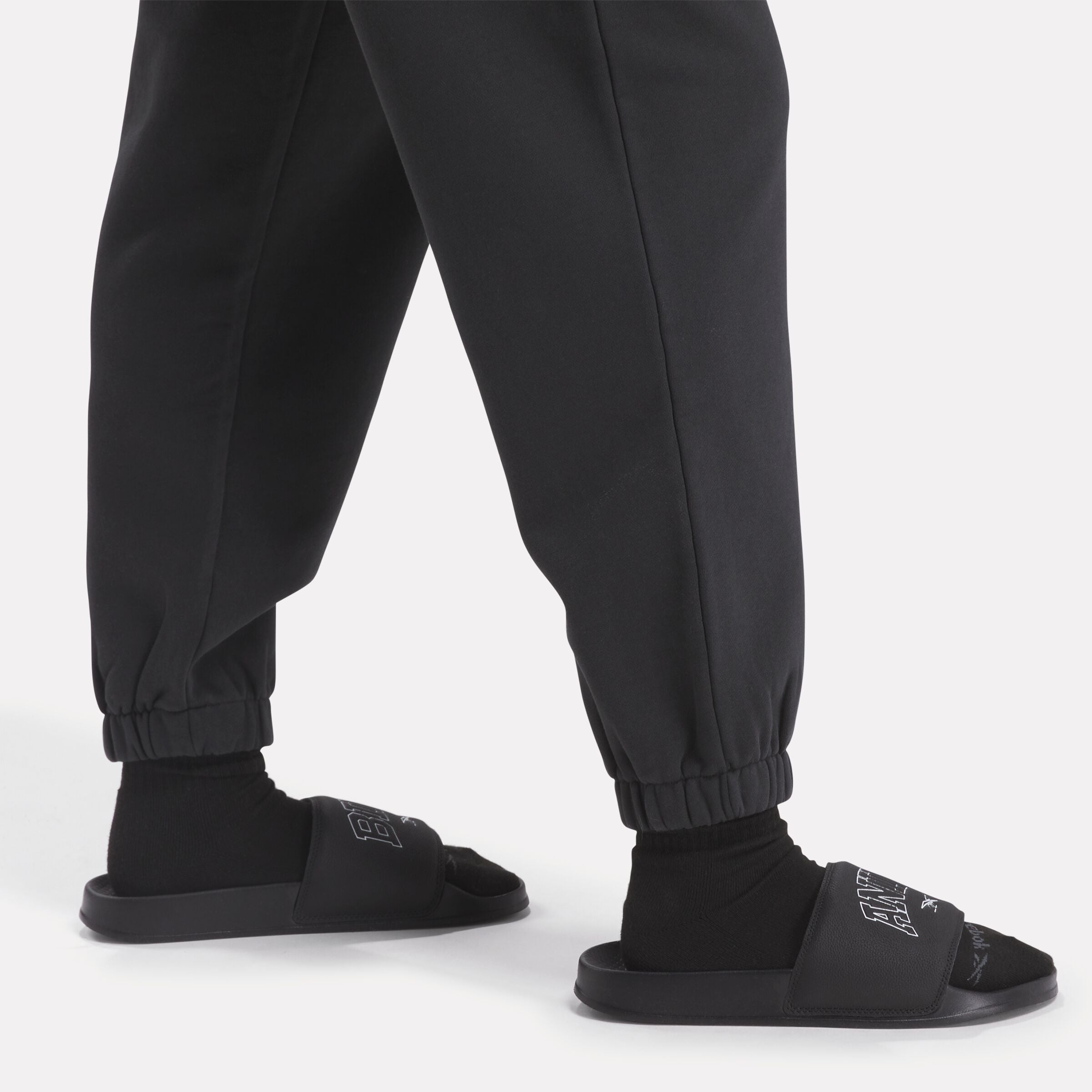 Anine Bing X Reebok Women's Jogger Pants - Night Black | High-Waisted Athletic Lounge Pants for Running, Yoga & Casual Wear