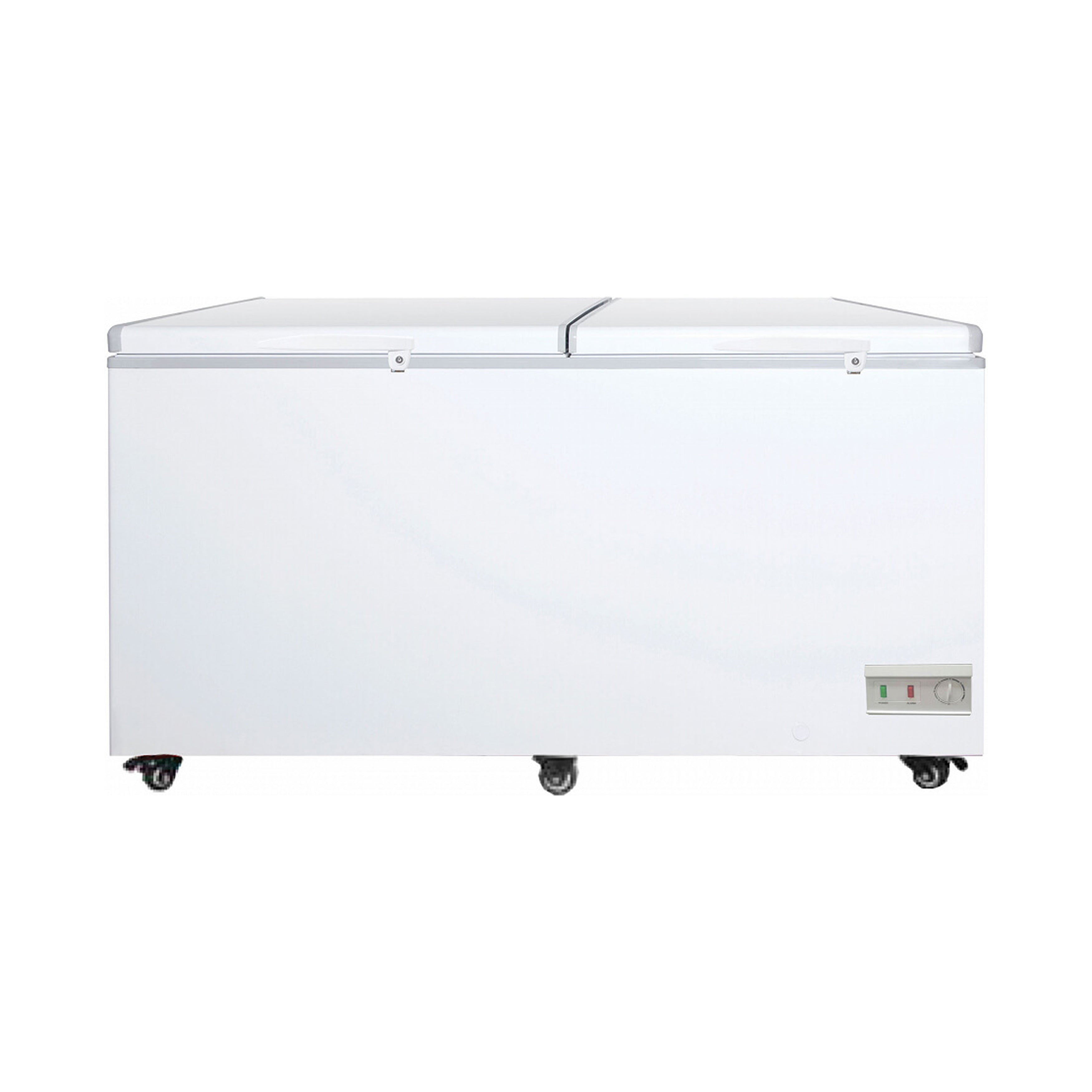 Excellence Industries BD-27 91 Commercial Chest Freezer - 26.7 cu ft Large Capacity, 2 Solid Doors, Energy Efficient - Perfect for Restaurants, Grocery Stores & Catering Businesses