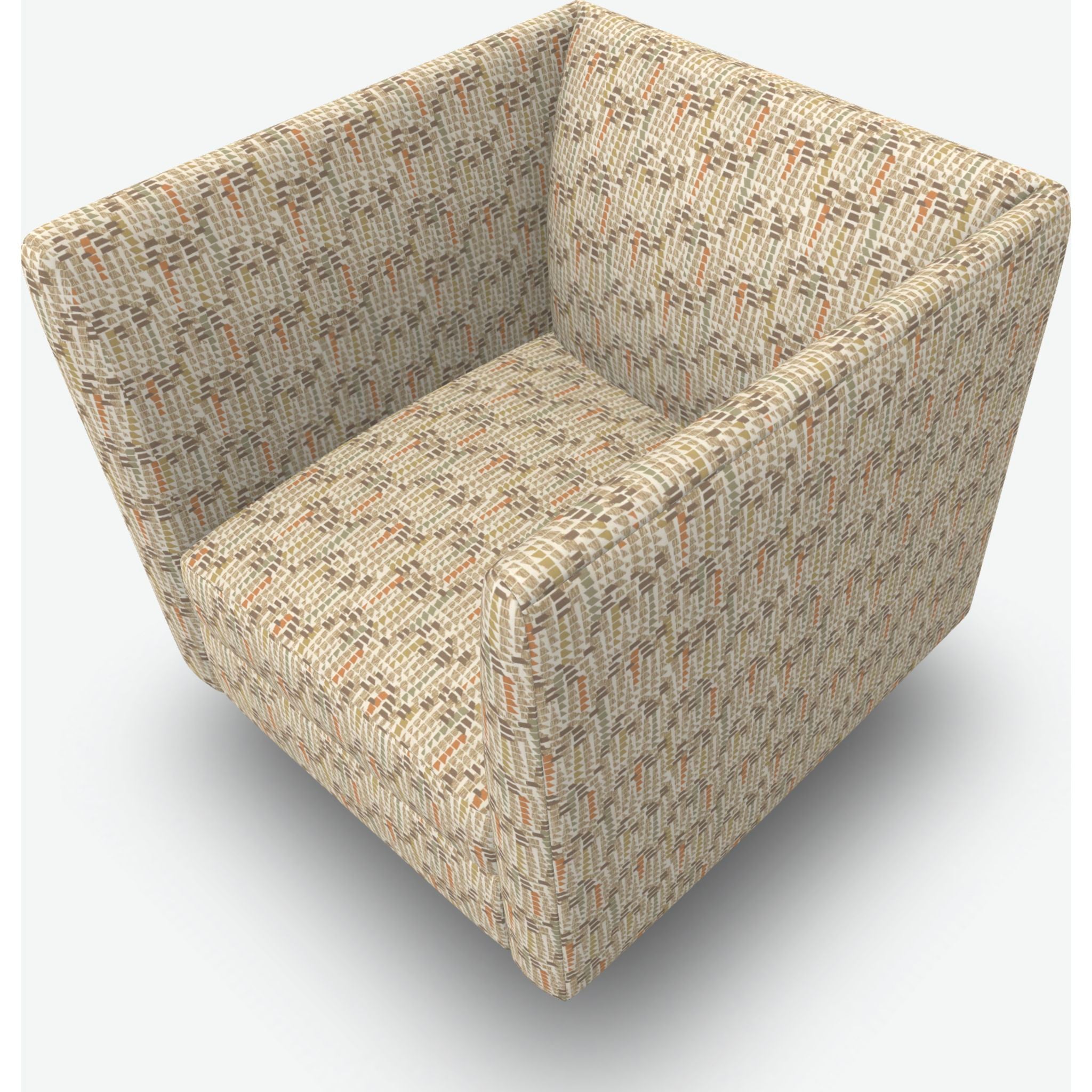 Ada Swivel Chair Regatta Breeze - 360° Rotating Modern Office Chair with Breathable Mesh Back - Perfect for Home Office, Gaming & Workspace
