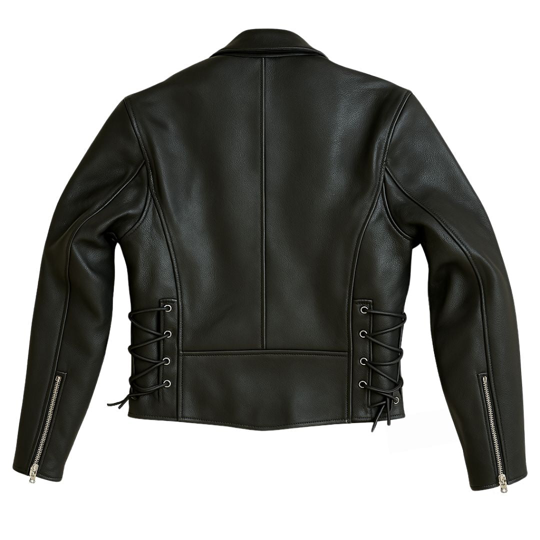 Legendary Miss America Women's Genuine Leather Motorcycle Jacket - Stylish Biker Jacket for Riding, Fashion & Outdoor Adventures
