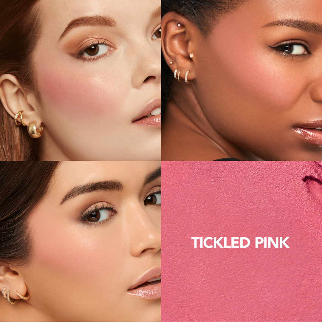 Buxom Plump Shot Collagen Infused Blush - Volumizing & Hydrating Cheek Color for a Natural Glow | Perfect for Day & Night Makeup Looks