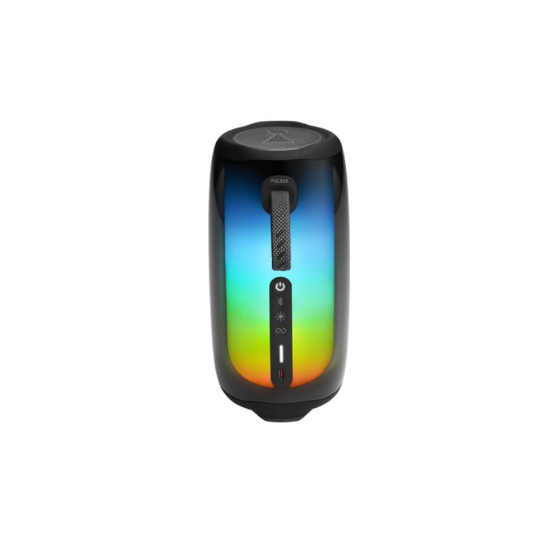 JBL Pulse 5 Bluetooth Speaker with Colorful LED Lights - Portable Wireless Waterproof Speaker for Pool Parties, Beach Outings & Home Entertainment (Black)
