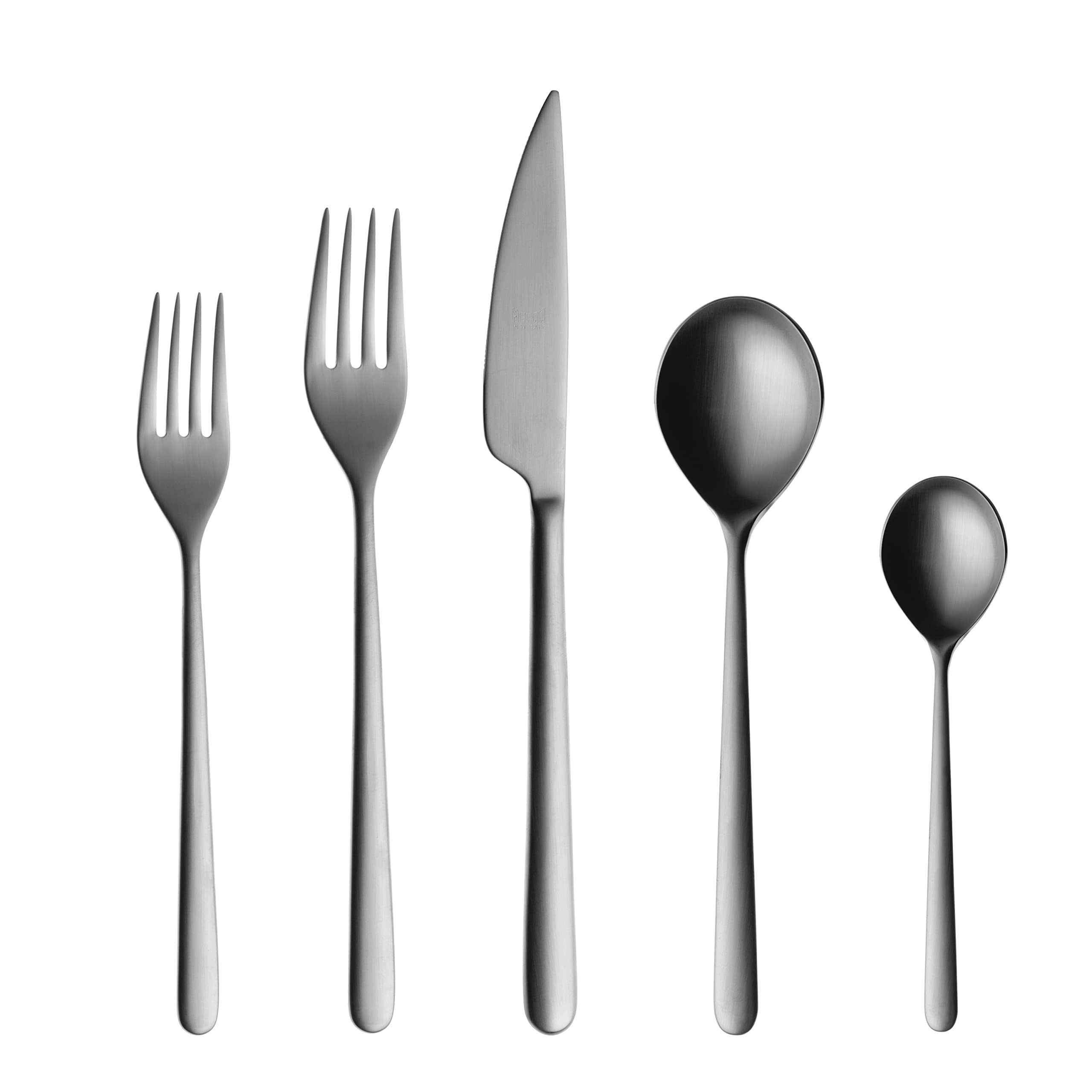 Premium MEPRA 18-Piece Stainless Steel Flatware Set - Elegant Silver Cutlery for 4, Perfect for Dining, Weddings, and Special Occasions