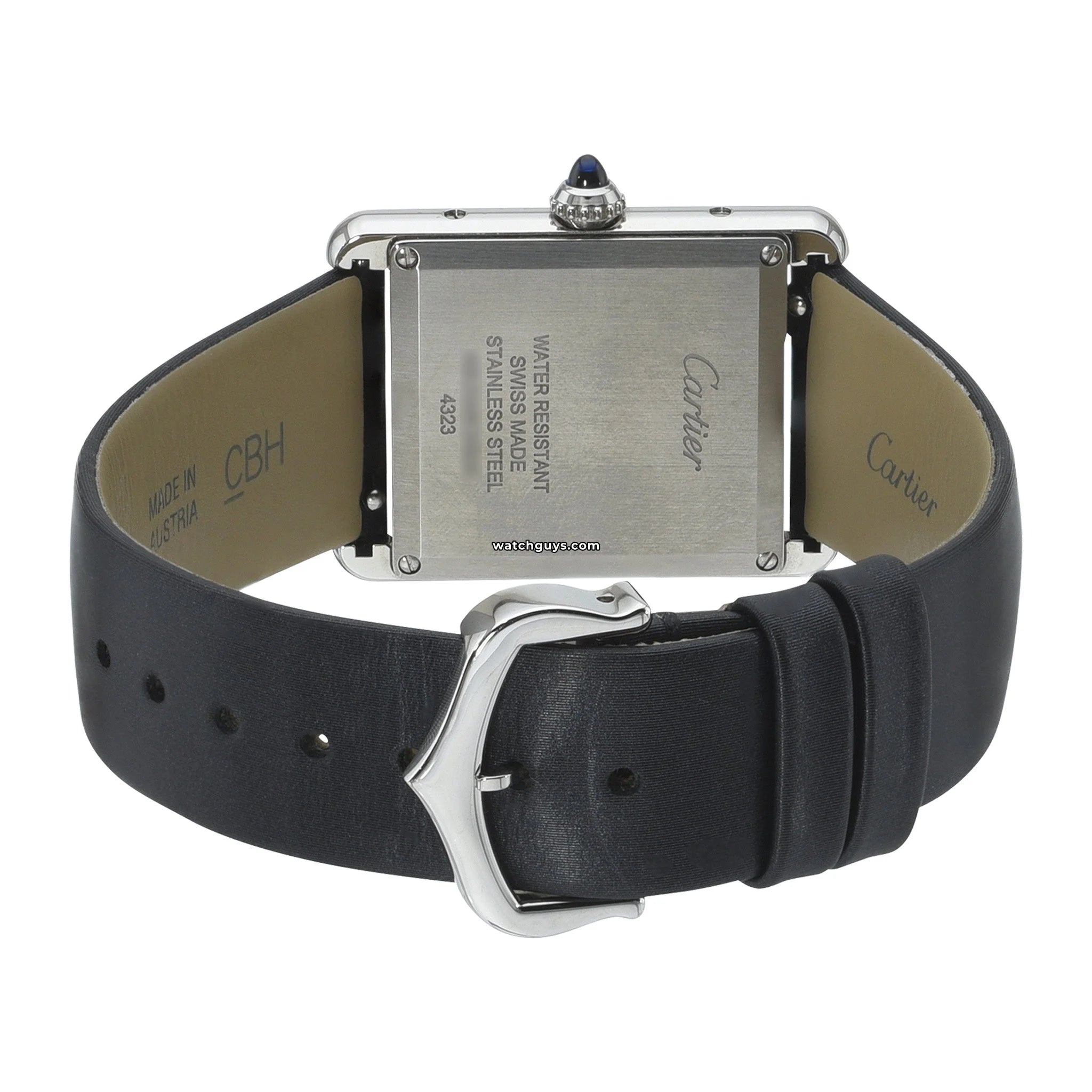 Cartier Tank Large Diamond Watch W4TA0017 - Luxury Swiss Timepiece for Men & Women - Perfect for Business, Gifts & Special Occasions
