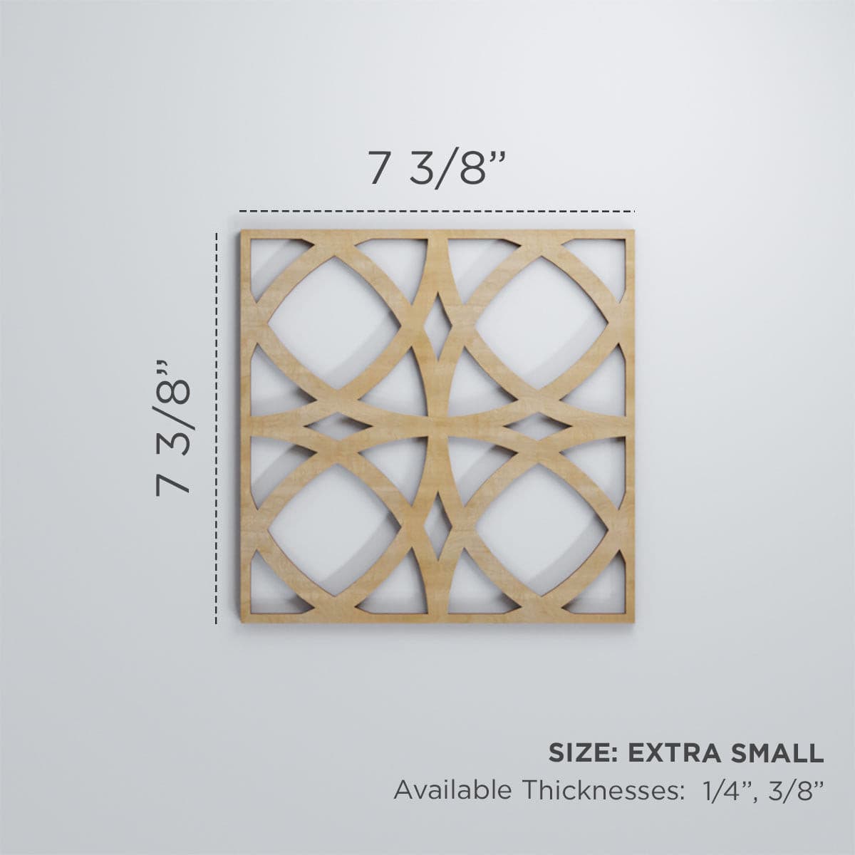 Fleetwood Fretwork Wall Panels - Decorative Wooden Wall Decor for Home & Office - Perfect for Living Room, Bedroom, and Interior Design