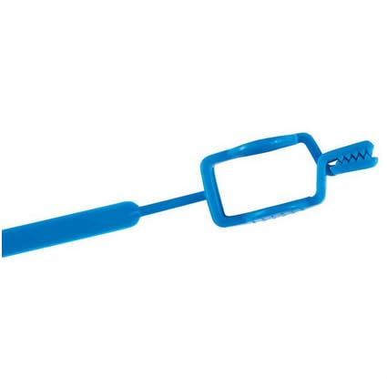 24pcs Blue Disposable Dental Bib Clips for Dentist Office Use