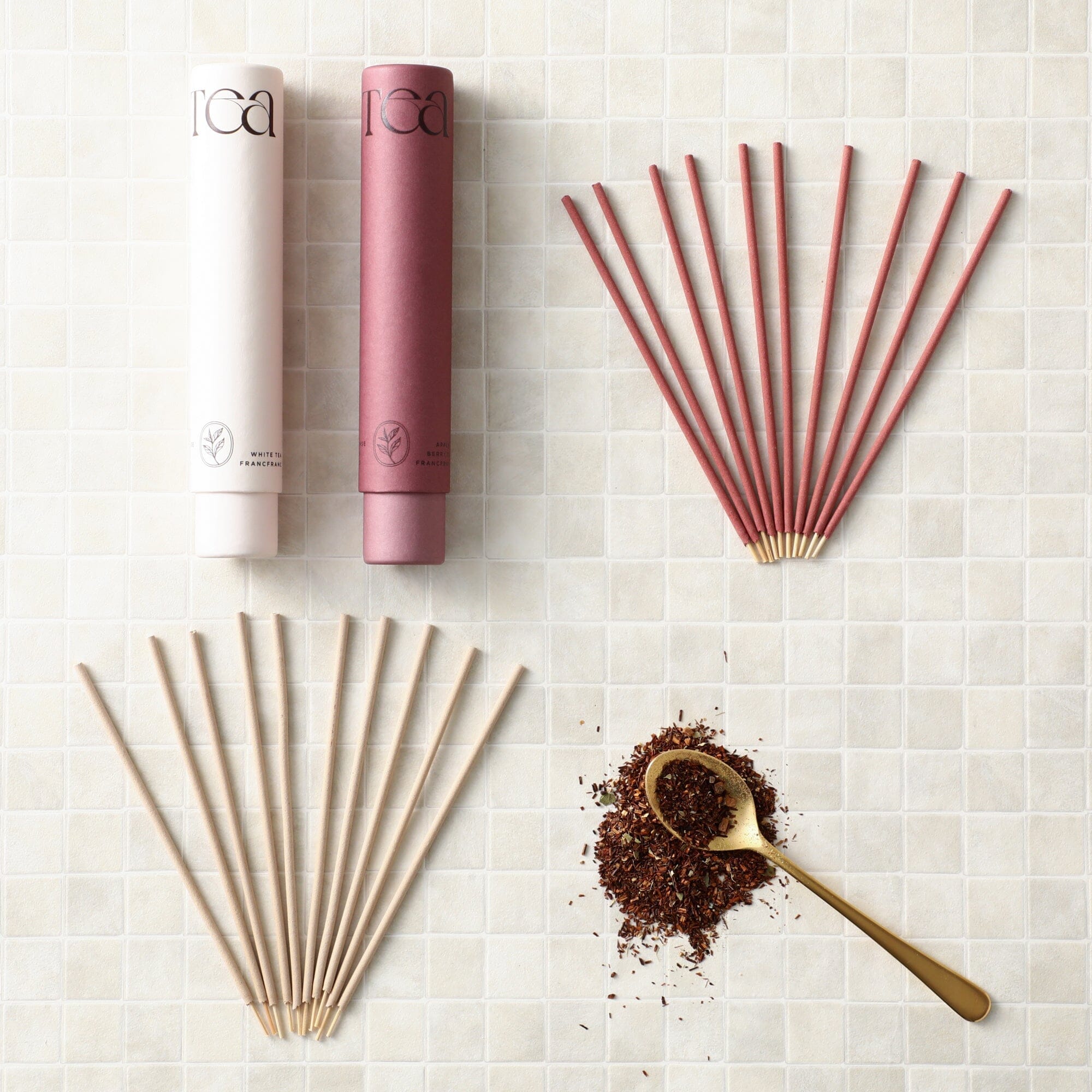 Premium White Tea Incense Sticks - 10 Pack | Natural Aromatherapy for Relaxation, Meditation & Home Fragrance