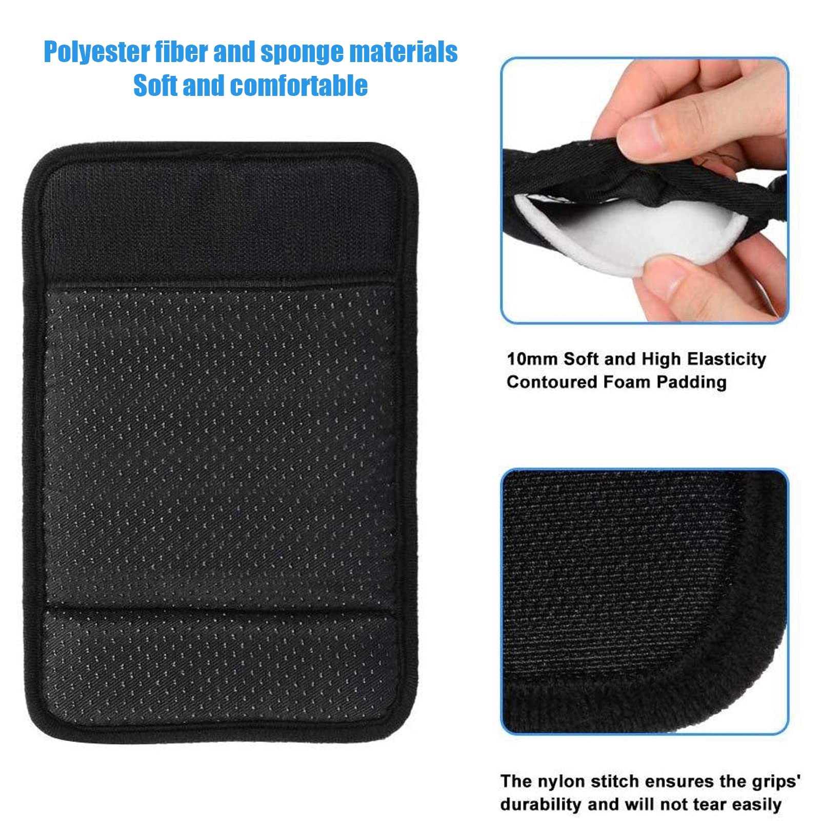Geharm Crutch Pad Replacement - Soft Sponge Cushion for Pain Relief & Fatigue Reduction - Walking Aid Cover for Geharm Crutches - Ideal for Injury Recovery & Mobility Assistance