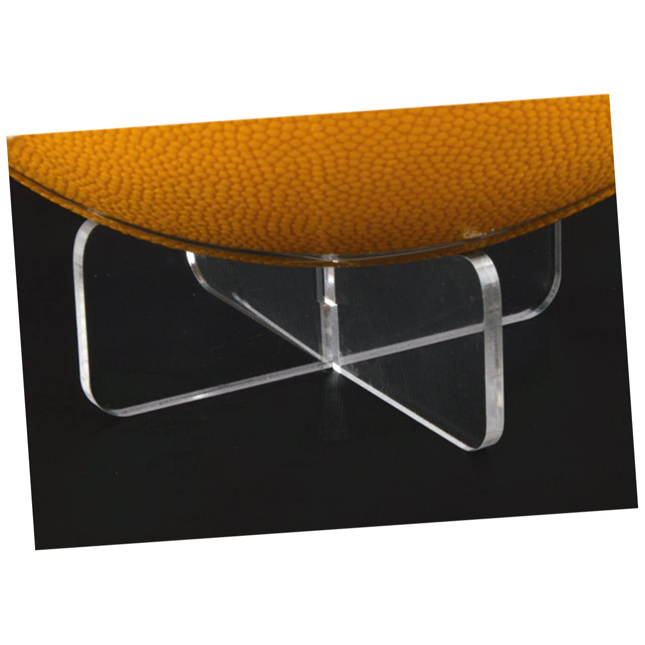 BESPORTBLE 2-Pack Acrylic Display Shelves - Volleyball & Basketball Stand Holder for Sports Memorabilia, Awards, and Collectibles - Perfect for Home, Office, or Store Showcase