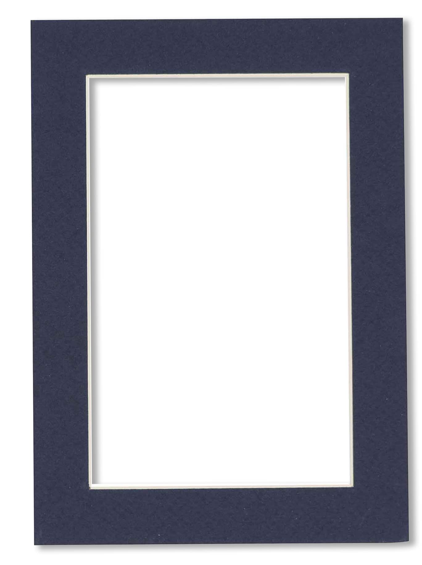 32x32 Acid-Free Navy Bevel Cut Mat Board for 27x30 Photos - 4-Ply Archival Quality with Backing Board & Self-Seal Crystal Clear Photo Mat Bag - Perfect for Picture Framing, Art Displays, Scrapbooking and Home Decor