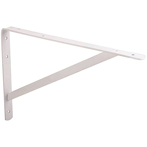 Heavy Duty Steel Shelf Bracket 21025PHL-PS by Prosource – Sturdy Support for Shelving, Garages, Storage & Workshop Organization