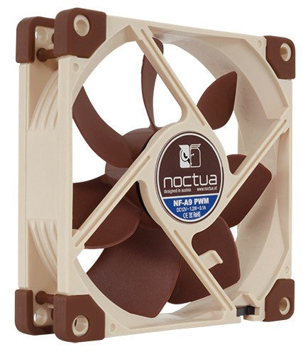 Noctua NF-A9 PWM 92x92x25mm Premium Quiet Cooling Fan - 12V 4-Pin for PC, CPU Cooler & Case Cooling - Perfect for Gaming Rigs & Workstations
