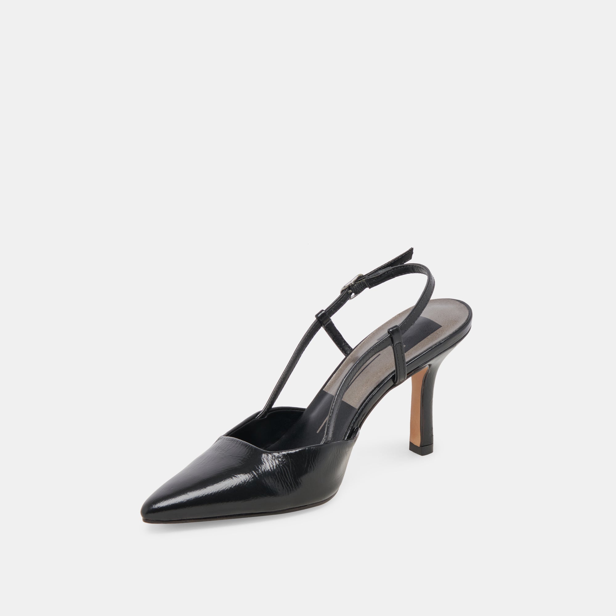 KIM HEELS MIDNIGHT CRINKLE PATENT - Women's High Heel Pumps for Party, Wedding & Evening Wear - Elegant Dress Shoes for Night Out & Special Occasions