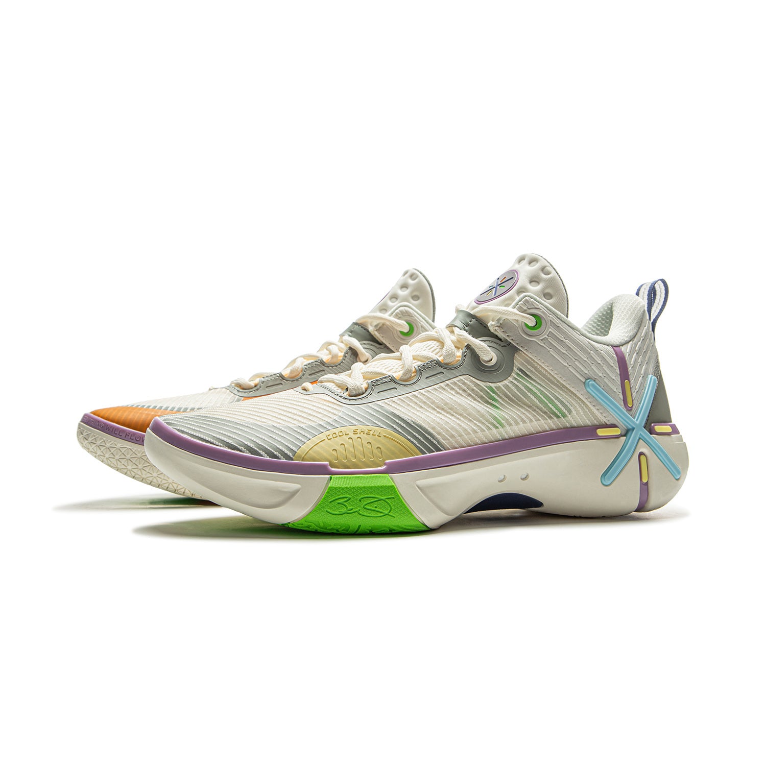 Wade Shadow 6 V2 Basketball Shoes - Lightweight Summer Floral Design for Men | Perfect for Outdoor Courts & Casual Streetwear