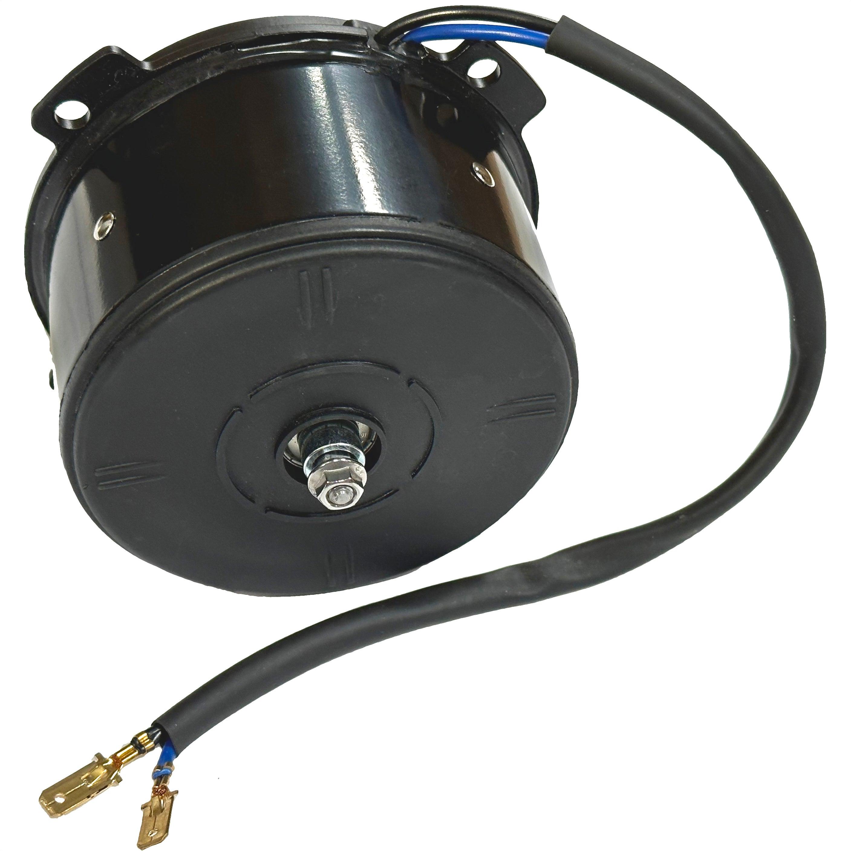 12V Electric Fan Motors - 90W & 180W High Power Cooling Motors with 2/4 Bolt Hole Mounting for Automotive, Marine & Industrial Applications