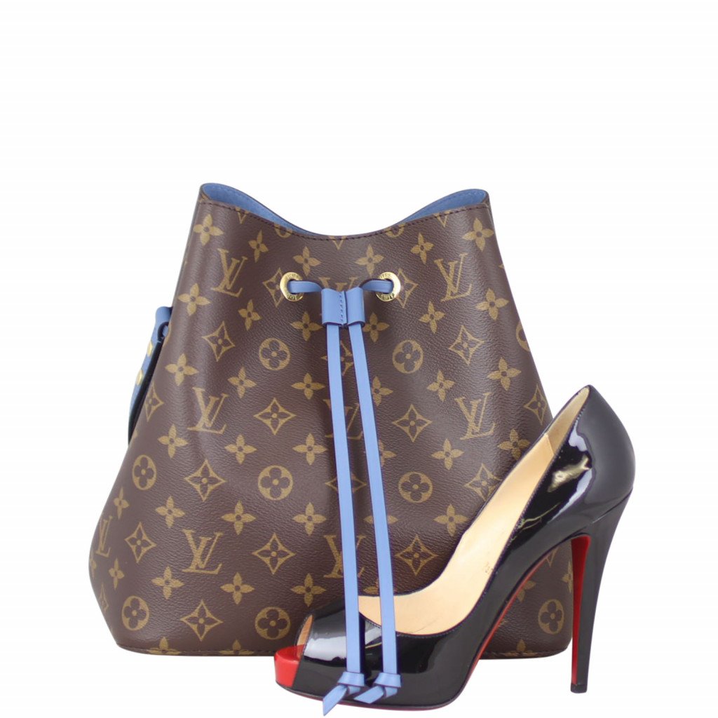 Louis Vuitton NéoNoé Monogram Blue Jean Handbag - Stylish Crossbody Bag for Women, Perfect for Work, Travel & Everyday Use