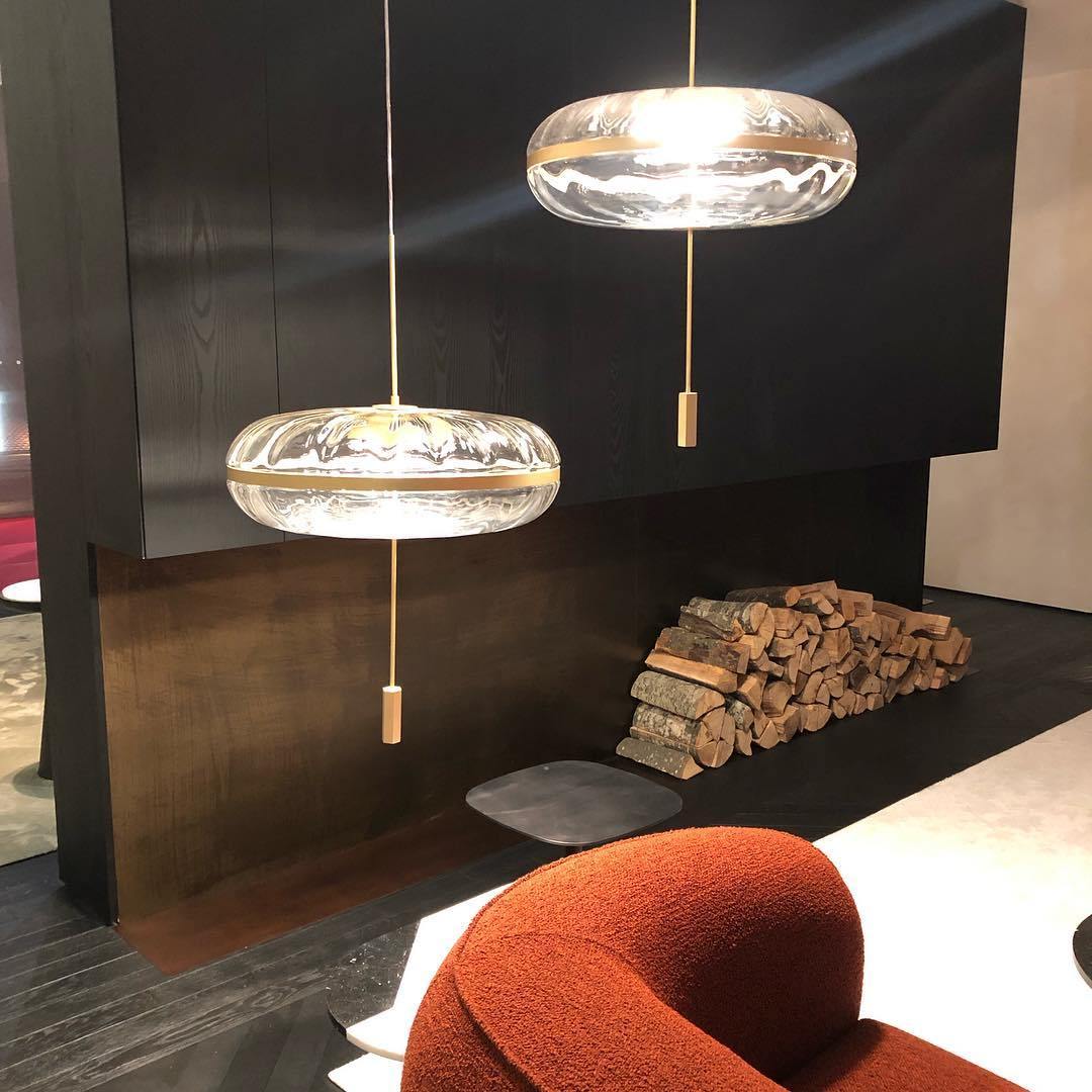 Jolie Pendant Lamp - Modern Hanging Light Fixture for Kitchen Island, Dining Room & Bedroom | Elegant Glass Ceiling Light with Adjustable Cord | Perfect for Home Decor & Interior Design