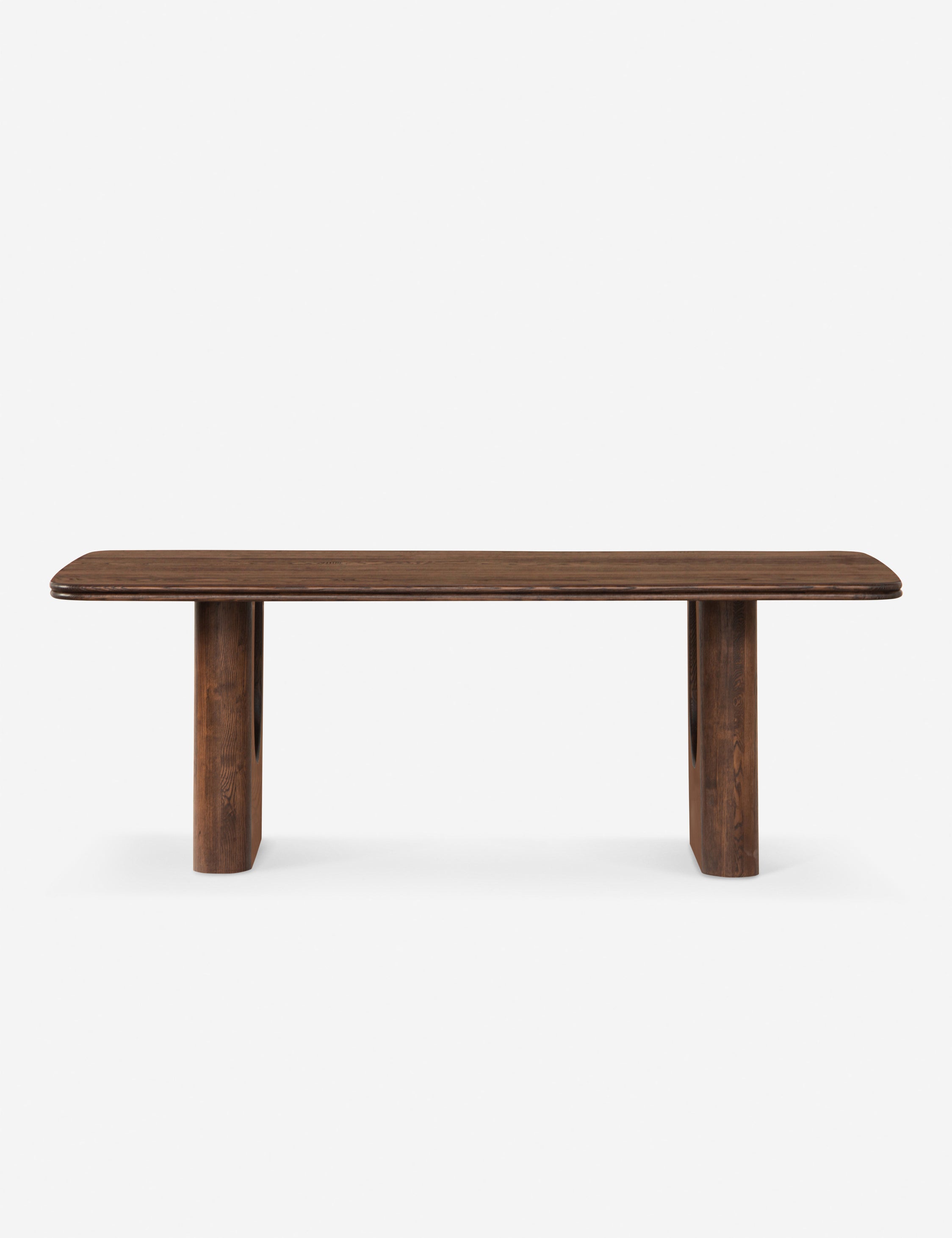 Alvaro Modern Dining Table - Solid Wood Kitchen Table for 6, Perfect for Family Meals & Entertaining Guests | Ideal for Dining Room, Kitchen, or Open Concept Living Space