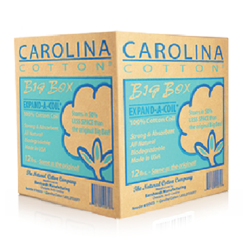 Carolina Cotton Expand a Coil 12lb - Premium Cotton Rope for Crafts, DIY Projects, and Home Decor | Strong & Durable for Macrame, Jewelry Making, and Gift Wrapping