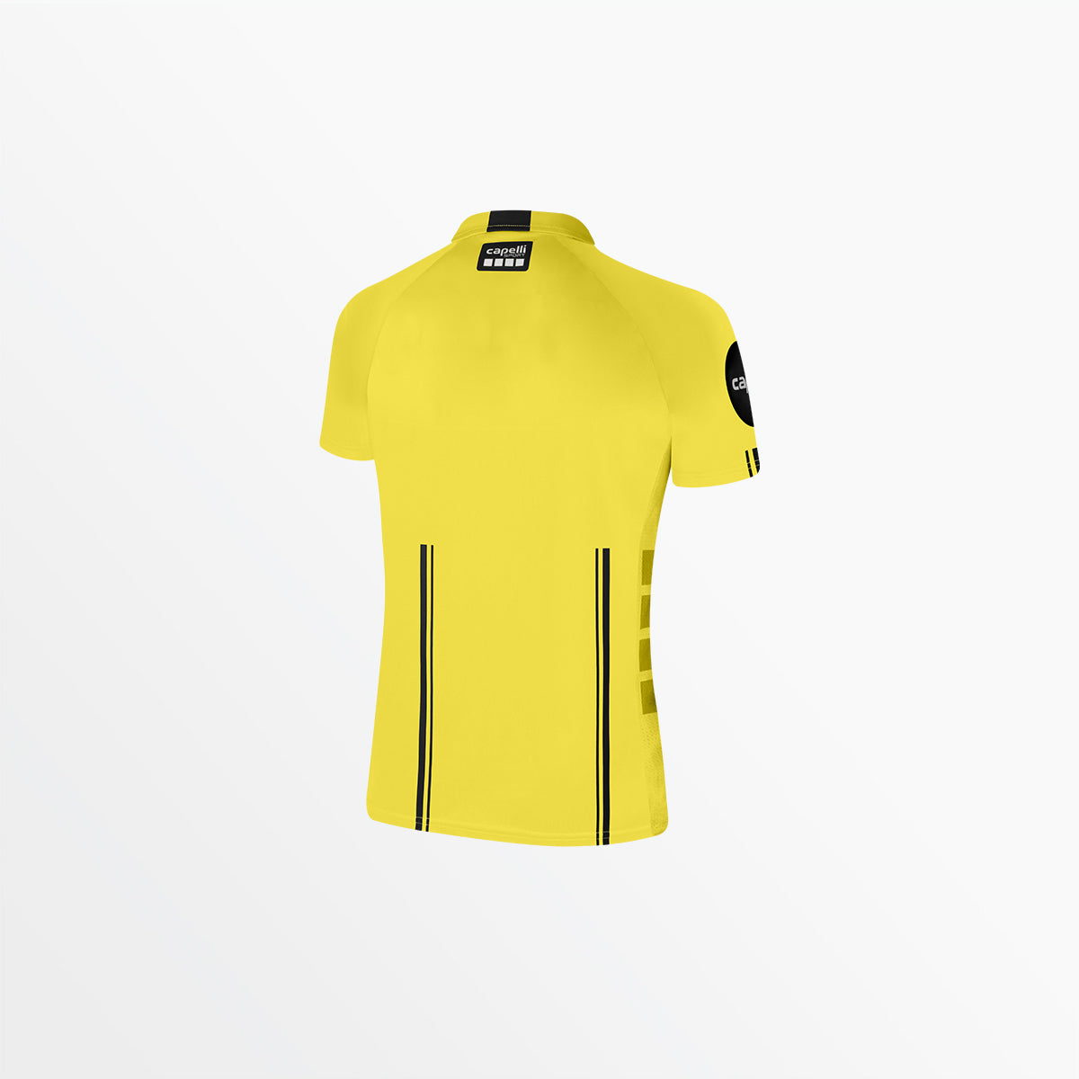 Women's Official Referee 1/4 Zip Short Sleeve Jersey - Breathable Athletic Top for Soccer, Basketball & Volleyball Games