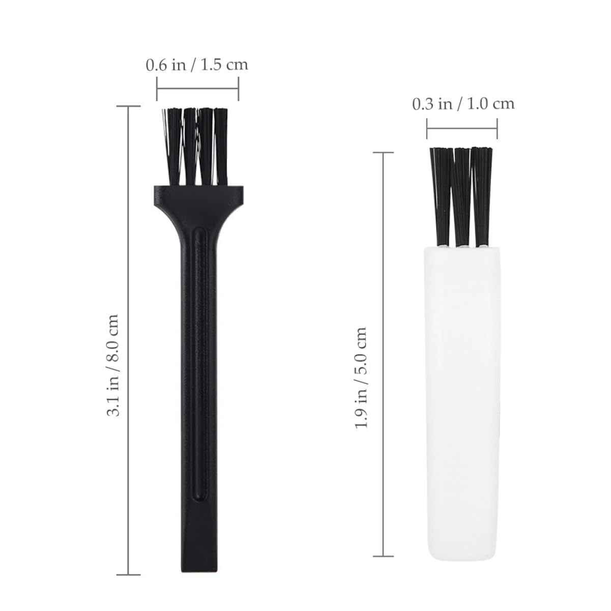 150 Pcs Electric Shaver Cleaning Brush Set - Small Razor & Trimmer Cleaning Brushes for Hair Clippers - Perfect for Home, Salon & Travel Grooming Accessories