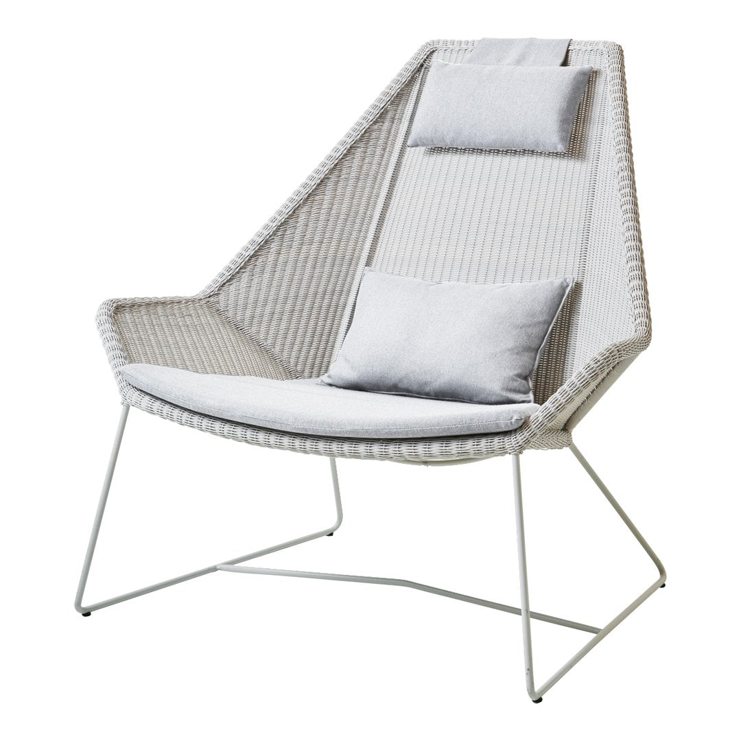 Premium Cushion Set for Breeze Highback Chair - Comfortable Seat & Back Cushions - Perfect for Patio, Deck, and Outdoor Relaxation