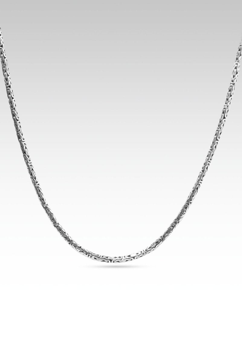 20+4 Bali Byzantine Chain™ in Watermark & Jawan - Elegant Beaded Necklace for Women, Handmade Jewelry Gift for Her - Perfect for Weddings, Parties & Special Occasions