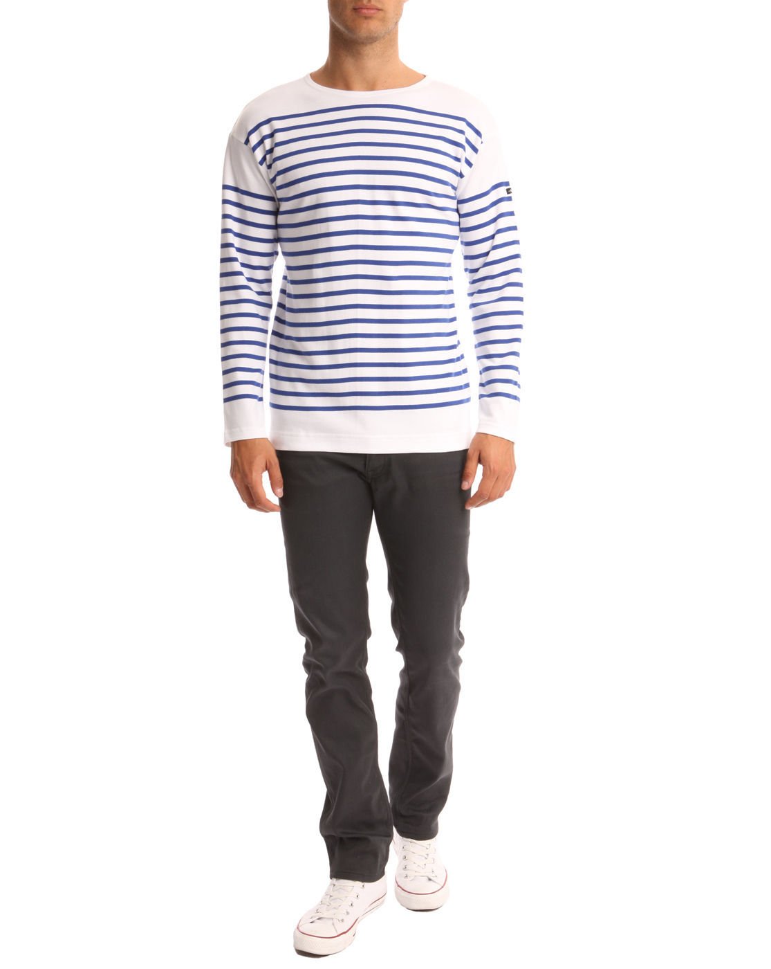 ARMOR LUX Men's Amiral Hartford Smock Top - Classic White Cotton Shirt for Casual & Outdoor Wear | Perfect for Sailing, Hiking & Everyday Style