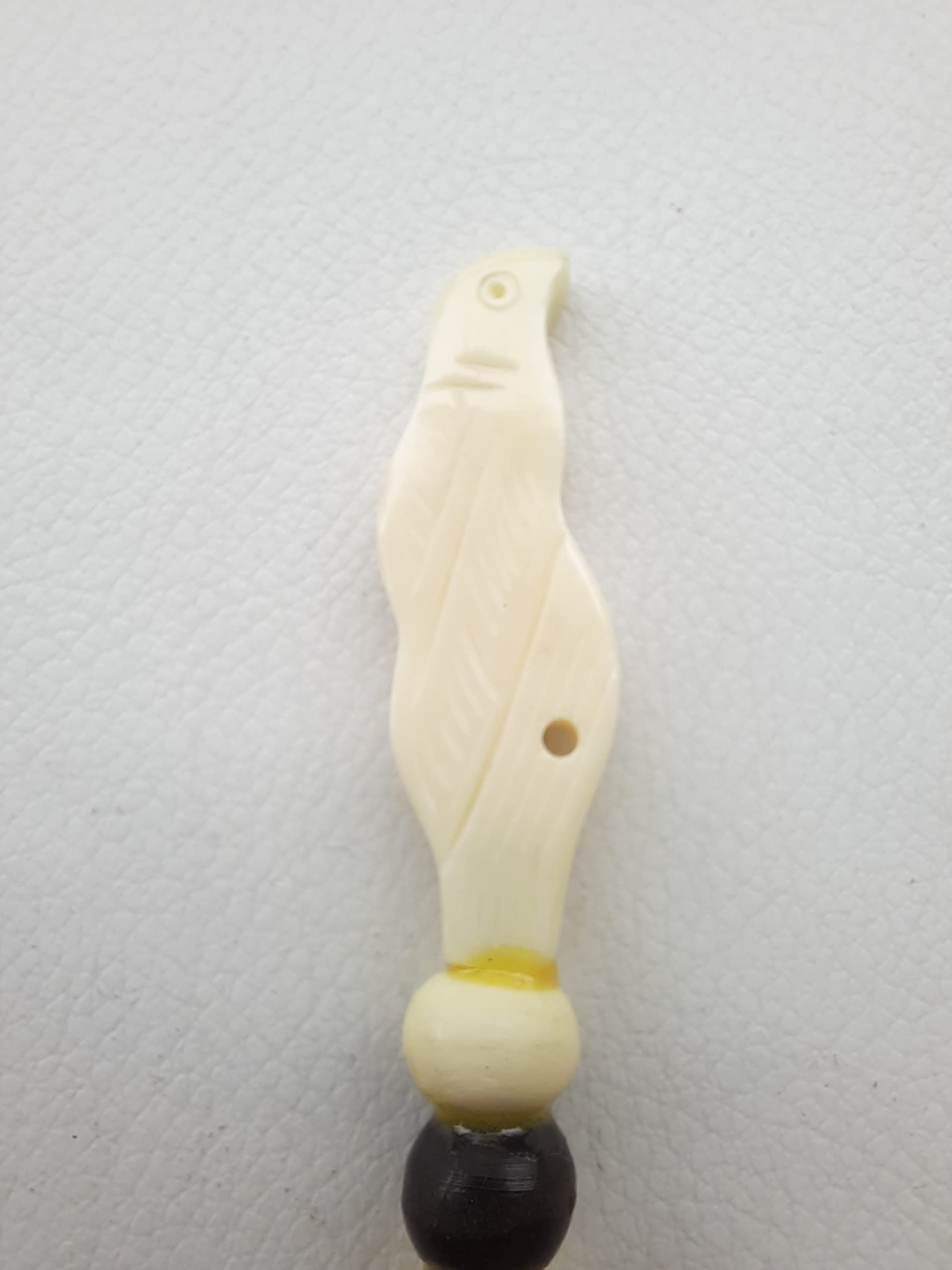 Jain Exports 8-inch Multicolor Wooden Hair Stick for Women - Handcrafted Bird Design Hairpin | Perfect for Weddings, Parties & Traditional Hairstyles