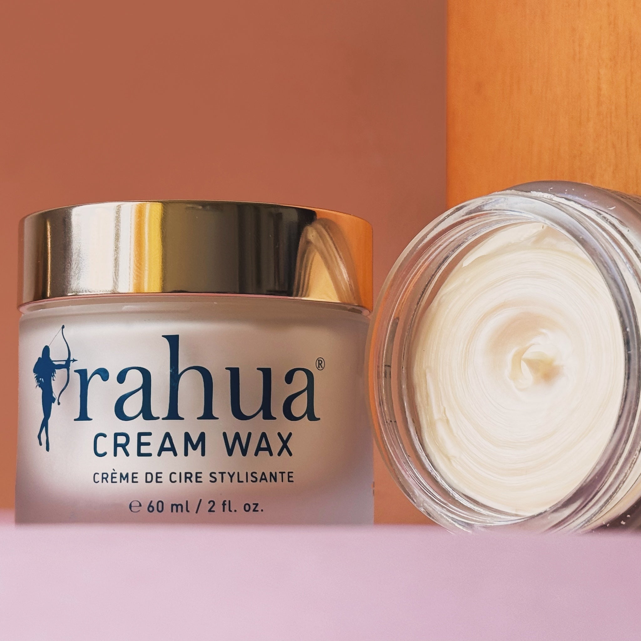 Rahua Cream Hair Wax - Organic Styling Wax for Frizz Control & Shine - Perfect for Men & Women's Hairstyling at Home or Salon