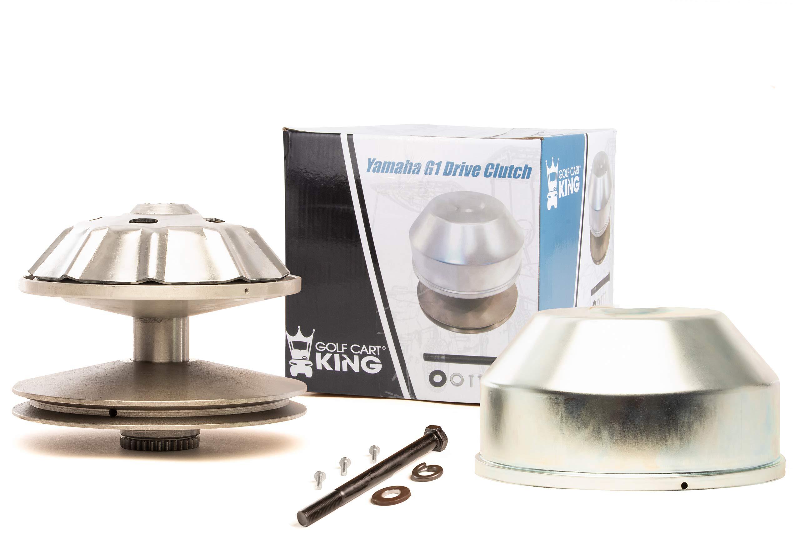 Yamaha G1 Drive Clutch Replacement for 1978-1989 2-Cycle Gas Golf Carts - Compatible with Yamaha G1 Golf Cart Models - Perfect for Golf Course, Resort, and Neighborhood Transportation
