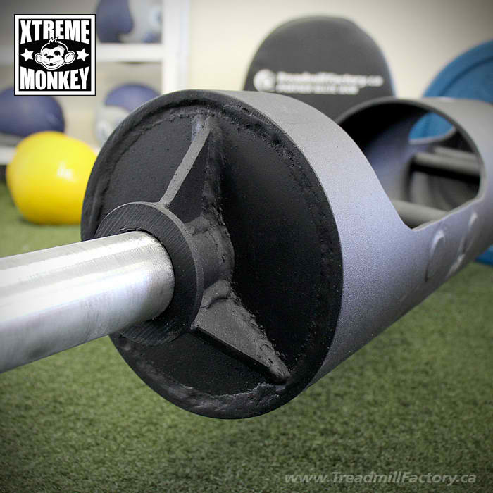 Strongman Log Bar - Heavy Duty Weightlifting Equipment for CrossFit & Powerlifting - Perfect for Home Gym & Strength Training