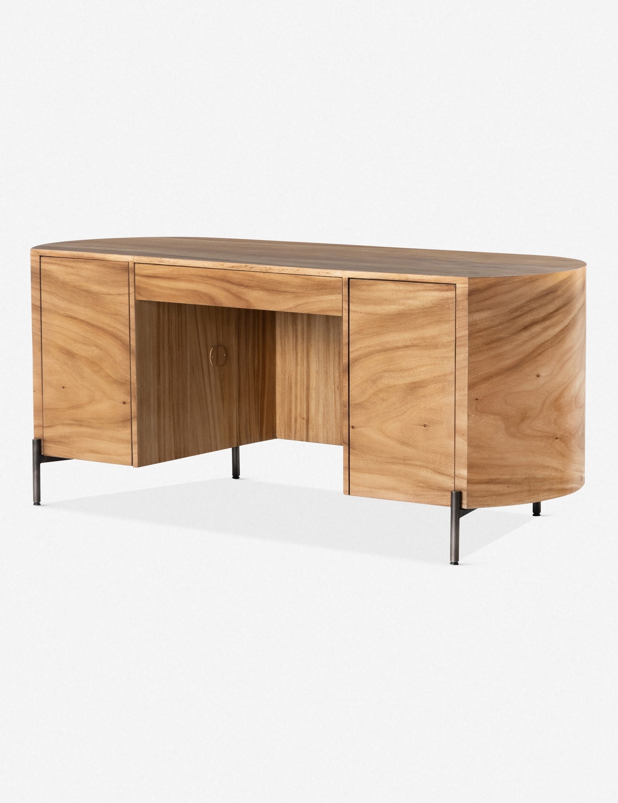 Emmanuel Desk - Modern Writing Desk with Drawers, Home Office Furniture for Small Spaces | Perfect for Remote Work, Study & Crafting