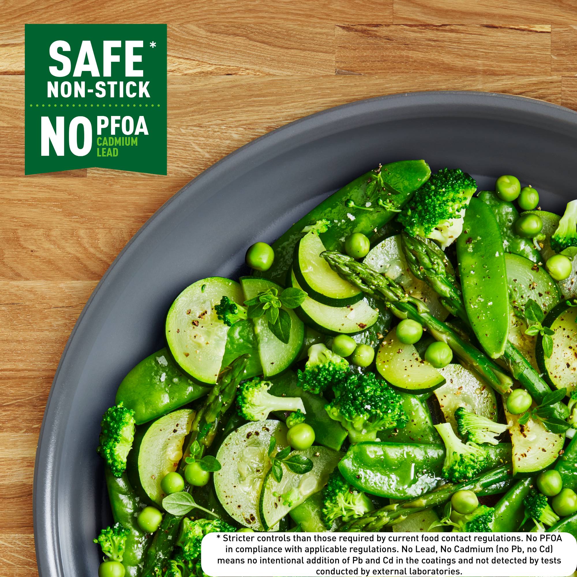 Tefal Revive Ceramic Induction Non-Stick Saute Pan with Lid - 24cm (9.5 Inch) - Eco-Friendly Cookware for Healthy Cooking - Perfect for Frying, Searing & Sauteing Vegetables, Meat & Eggs