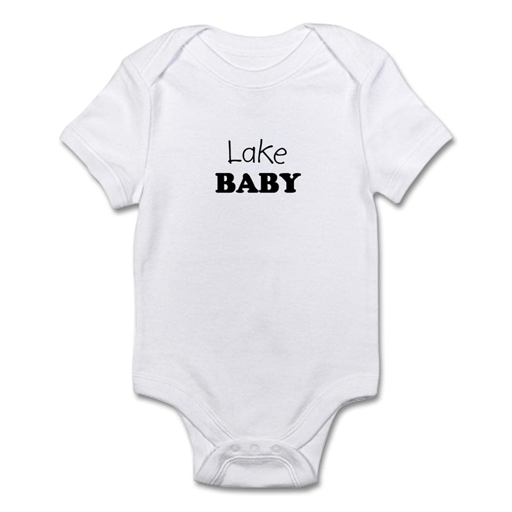 Lake Baby Infant Creeper Bodysuit - Soft Cotton Baby Onesie for Newborns & Toddlers - Perfect for Family Outings, Beach Trips & Photo Shoots