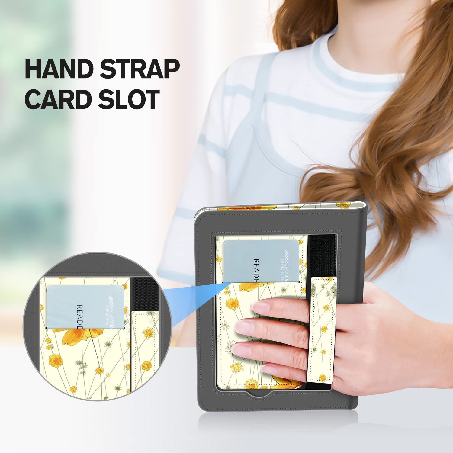 Premium PU Leather Stand Case for Kindle 11th Generation (2022) 6