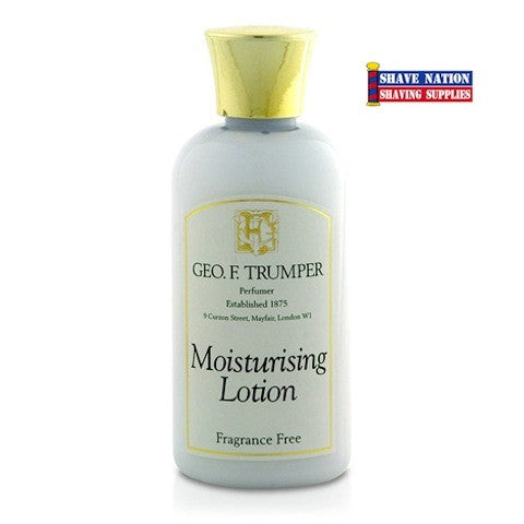 Geo F Trumper Moisturising Lotion for Men - Hydrating Face & Body Lotion with Natural Ingredients - Perfect for Daily Skincare & Post-Shave Care