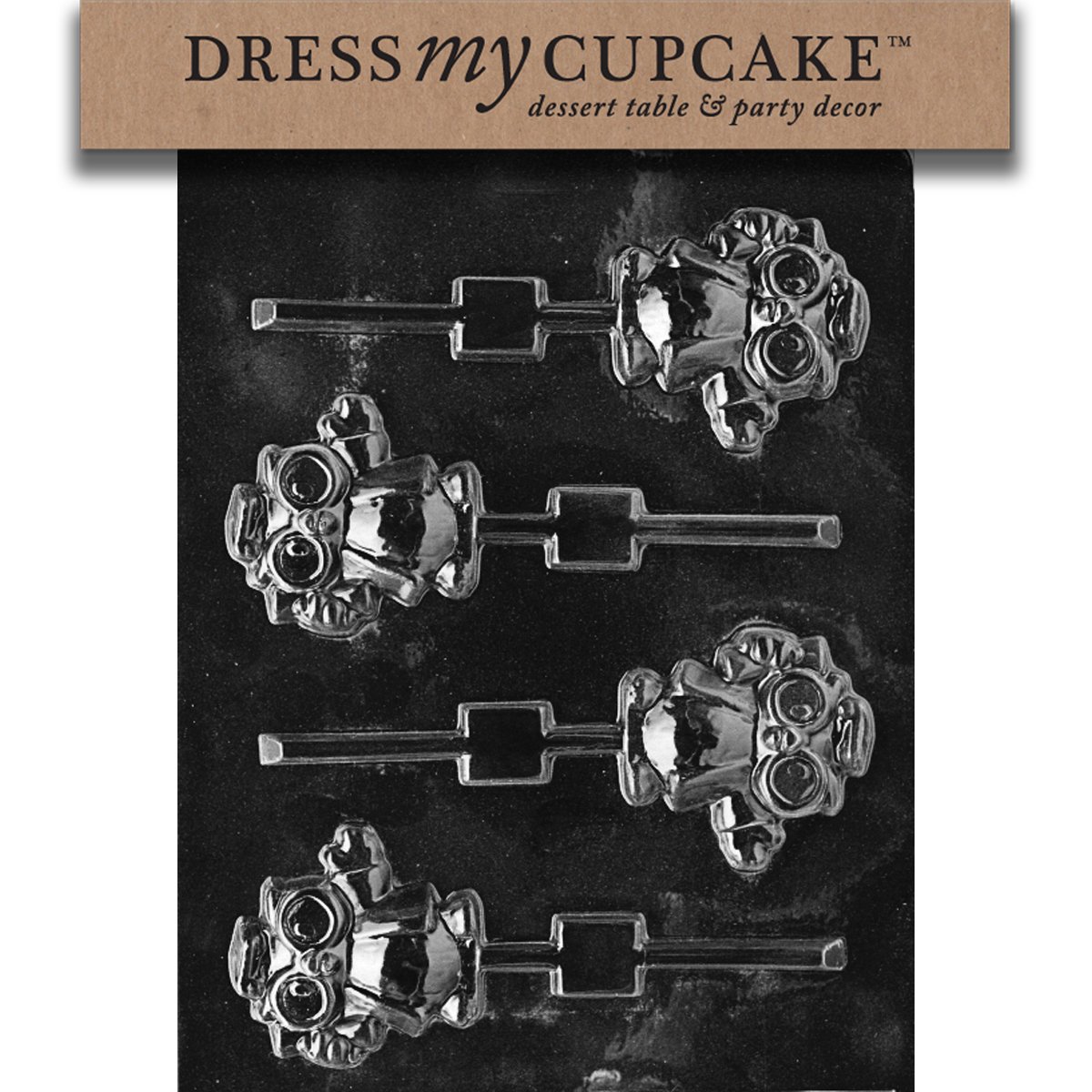 Chocolate Candy Mold for Cupcakes & Lollipops - Graduation Owl Design | Baking Decorations for Parties, Birthdays & School Events