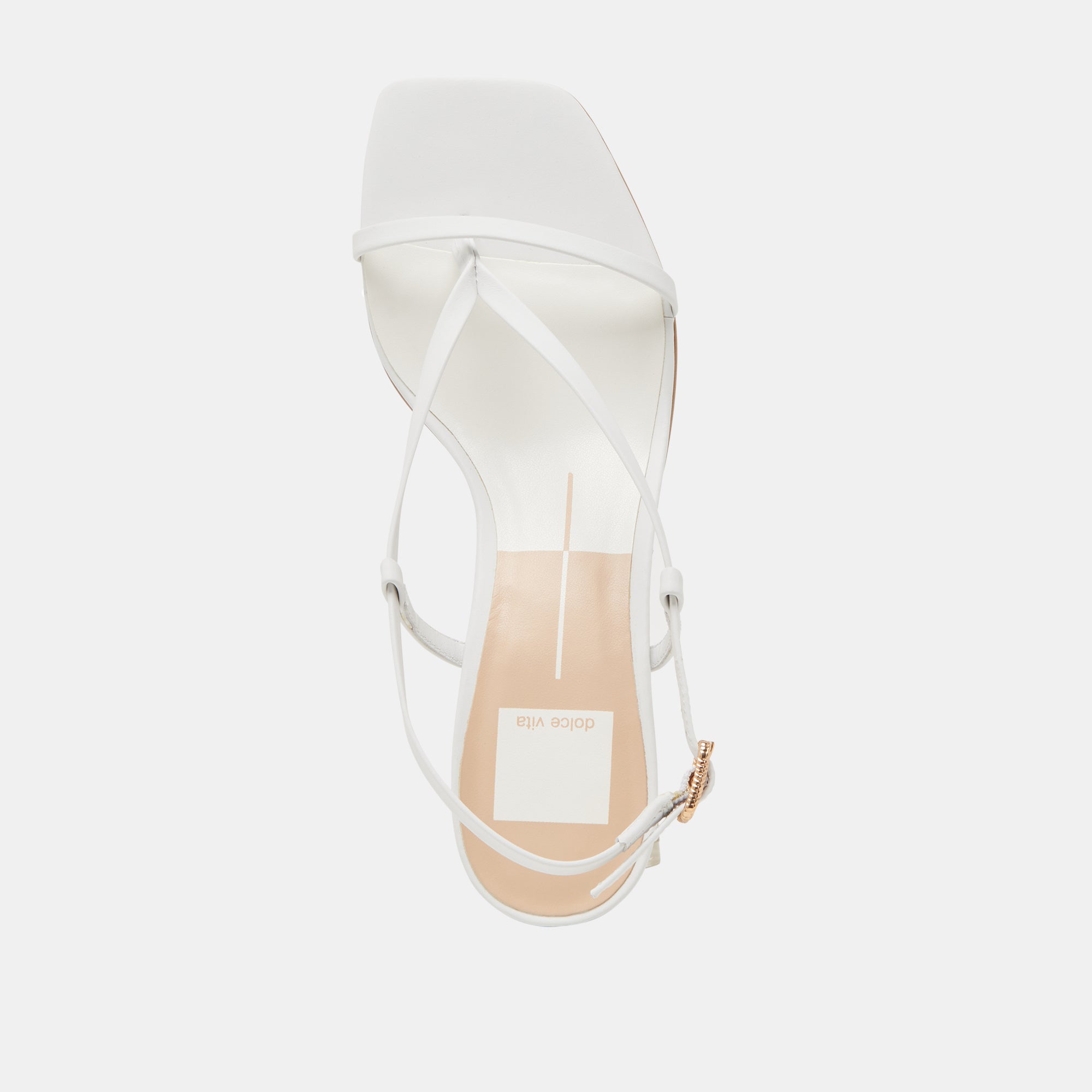 LAURY HEELS True White Leather Women's Shoes - Elegant High Heels for Weddings, Parties & Office Wear