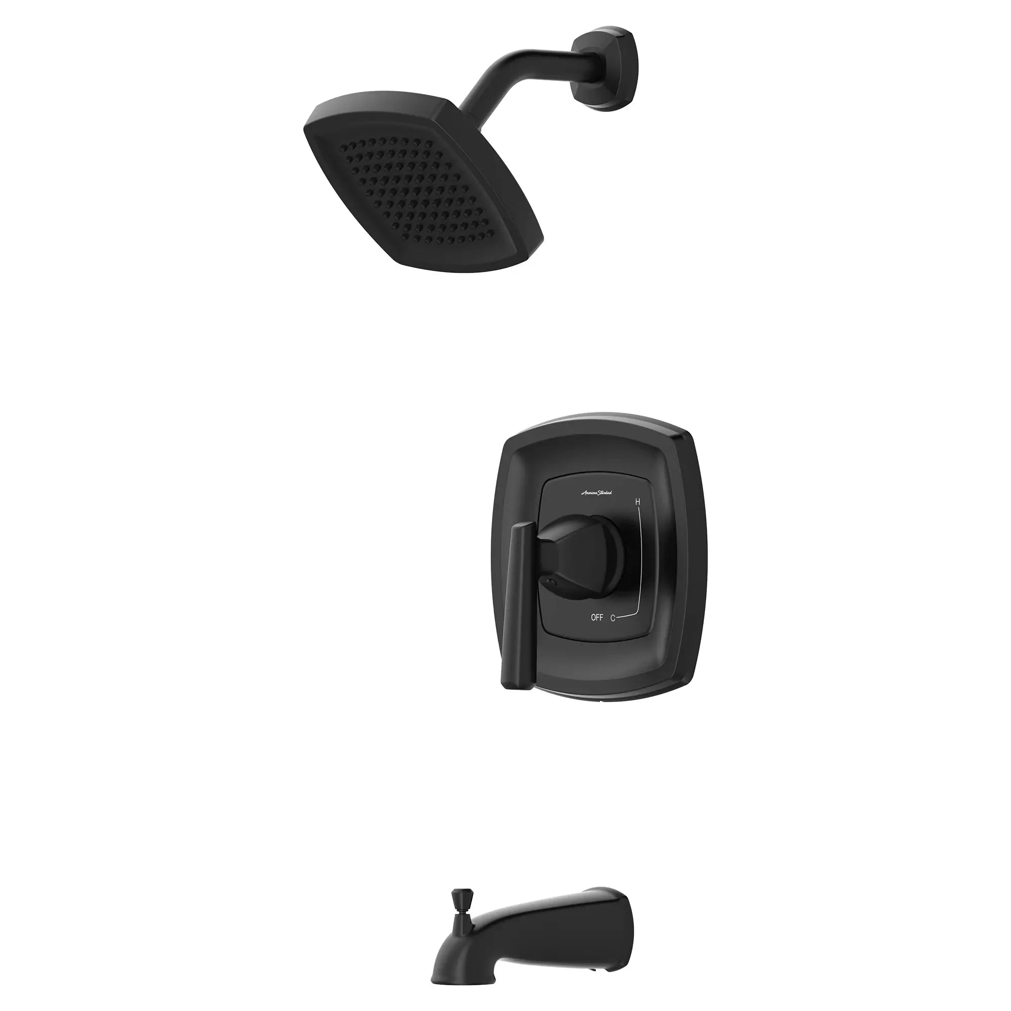 Edgemere® 1.8 GPM Water Saving Shower Trim Kit with Ceramic Pressure Balance Cartridge & Lever Handle - Perfect for Bathroom Renovation & Water Conservation